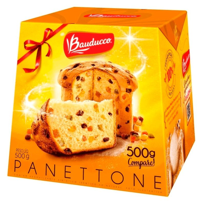 Panetone Bauducco Frutas 500g