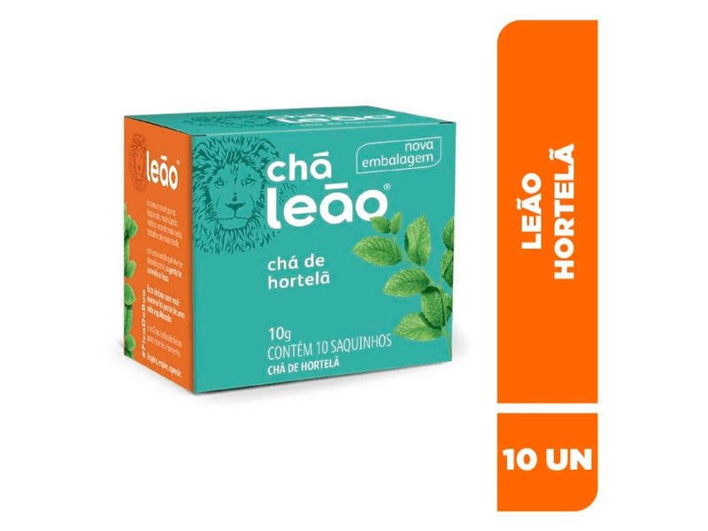 Cha-Leao-Hortela-10-Saches-10g