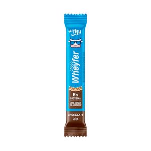 Barra de Proteína +Mu Choco Wheyfer Chocolate 25g