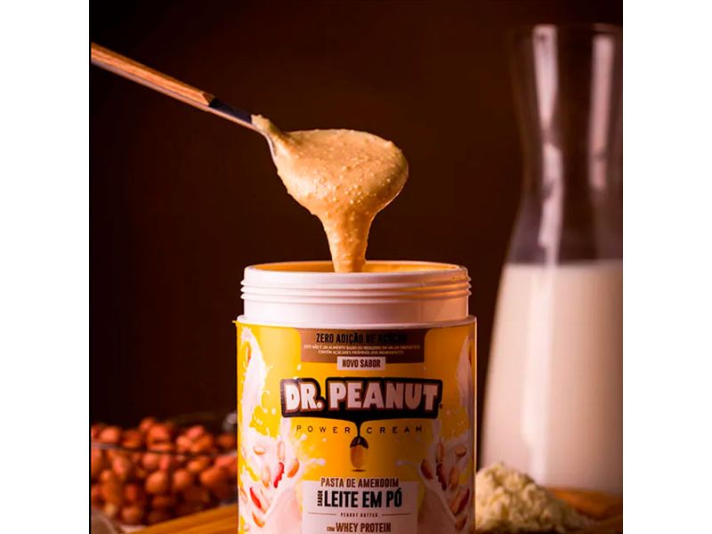 Pasta-de-Amendoin-Dr.-Peanut-Power-Cream-Sem-Acucar-Sabor-Leite-em-Po-600g