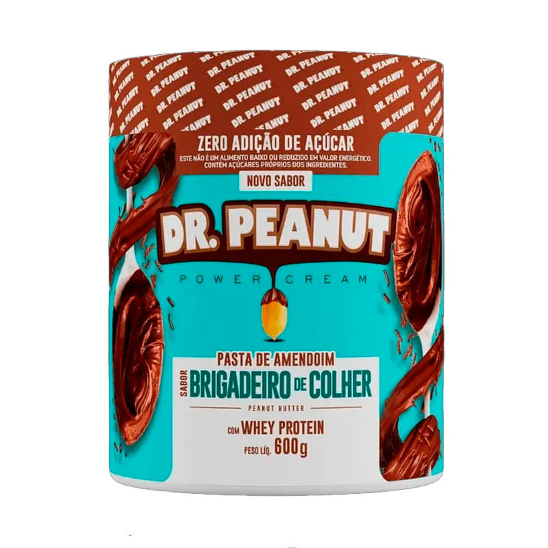 Pasta de Amendoim Sabor Brigadeiro de Colher 600g