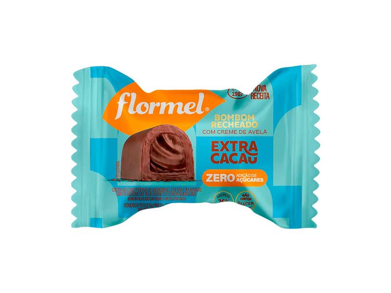 Bombom-Flormel-Zero-Acucar-Sabor-Extra-Cacau-12g