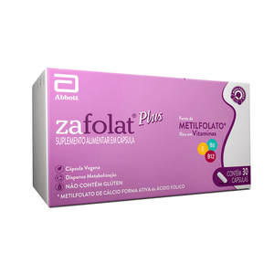 Suplemento Alimentar Zafolat Plus 30 Cápsulas