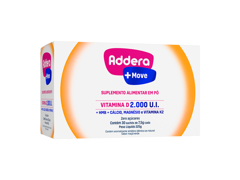 Suplemento-Alimentar-Addera---Move-2.000-UI-Sabor-Maca-Verde-30-Saches-75g
