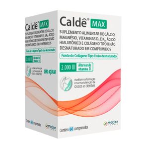 Suplemento Alimentar Caldê Max 2.000UI 60 Comprimidos