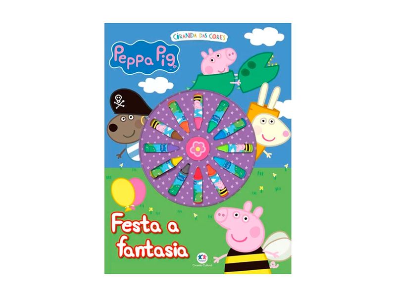 Livro-Giz-de-Cera-Peppa-Pig-Festa-a-Fantasia-1-Unidade