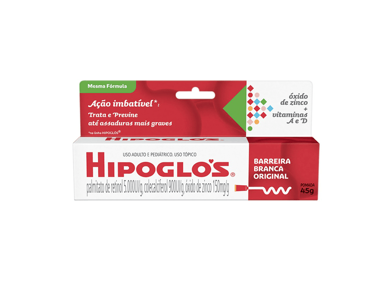 Creme Preventivo de assaduras Hipoglós Original 45g