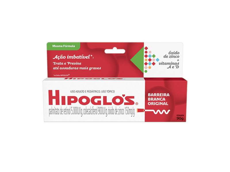 Creme Preventivo de assaduras Hipoglos Original 90g