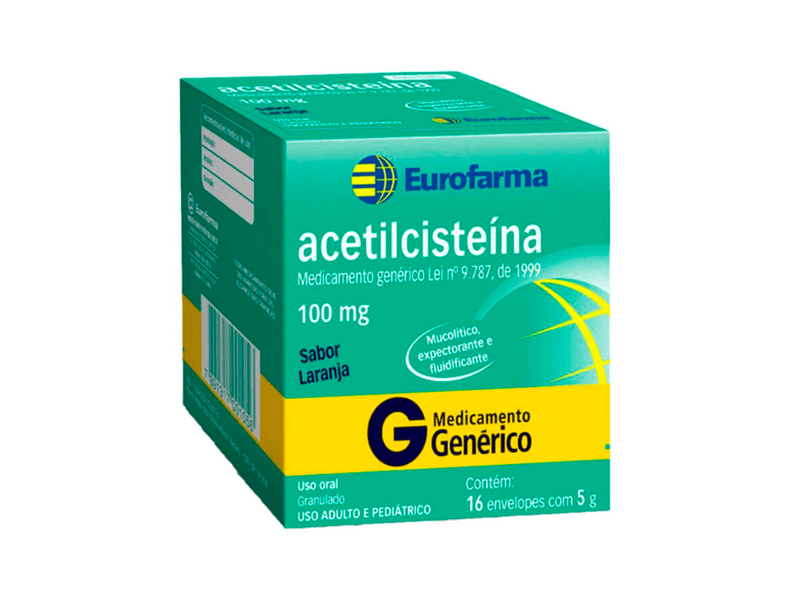 Acetilcisteina-100mg-16-Envelopes-com-5g-Cada---Eurofarma