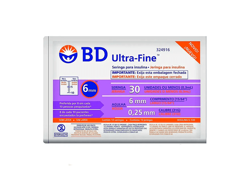 Seringa-Para-Insulina-BD-Ultra-Fine-30-UI-Agulha-6mmx025mm-10-Unidades