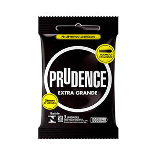 Preservativo Prudence Extra Grande 3 Unidades