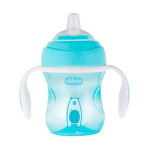 Copo de Transição Chicco +4 Meses Cor Azul 200ml