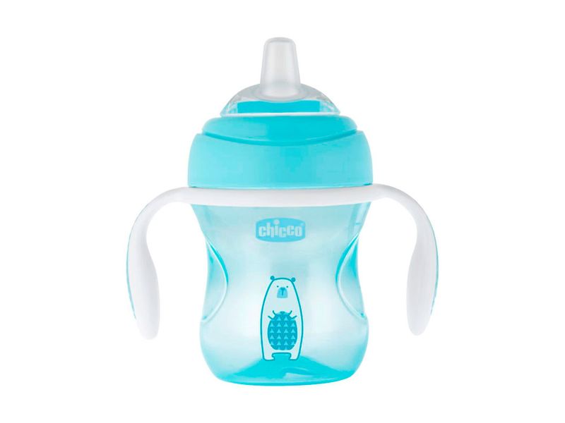 Copo-de-Transicao-Chicco--4-Meses-Cor-Azul-200ml
