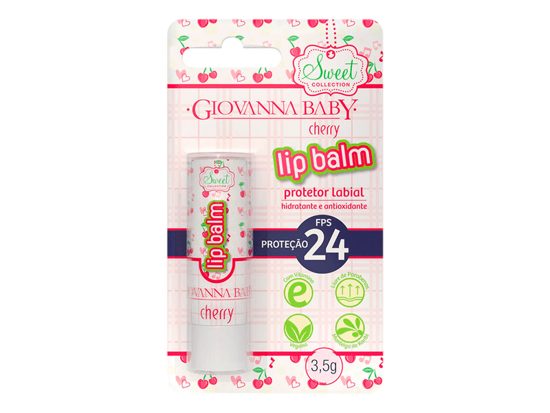 Protetor-Labial-Giovanna-Baby-Lip-Balm-Cherry-35g