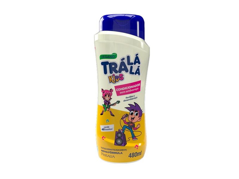Kit-Shampoo---Condicionador-Tra-la-la-Kids-Sem-Embaraco-480ml-Cada