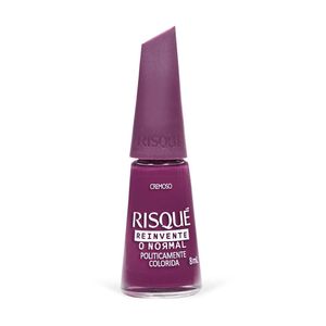 Esmalte Cremoso Risqué Reinvente o Normal Politicamente Colorida 8ml