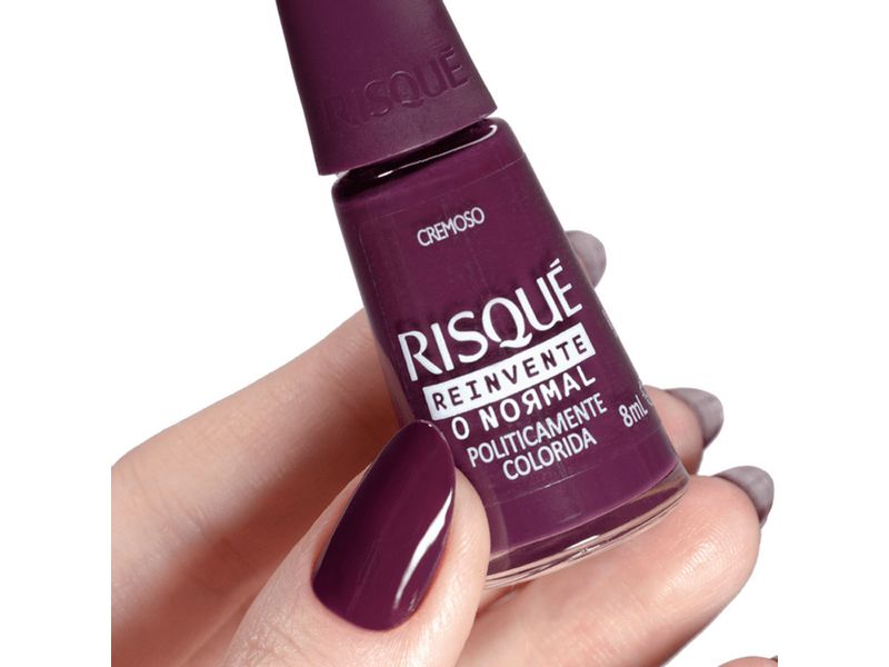 Esmalte-Cremoso-Risque-Reinvente-o-Normal-Politicamente-Colorida-8ml