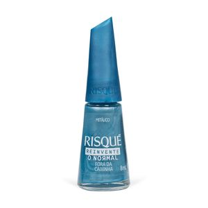 Esmalte Metálico Risqué Reinvente o Normal Fora da Caixinha 8ml