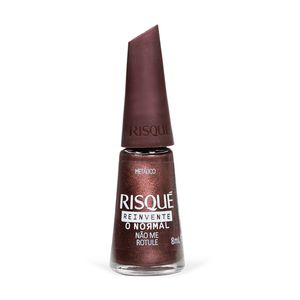 Esmalte Metálico Risqué Reinvente o Normal Não Me Rotule 8ml