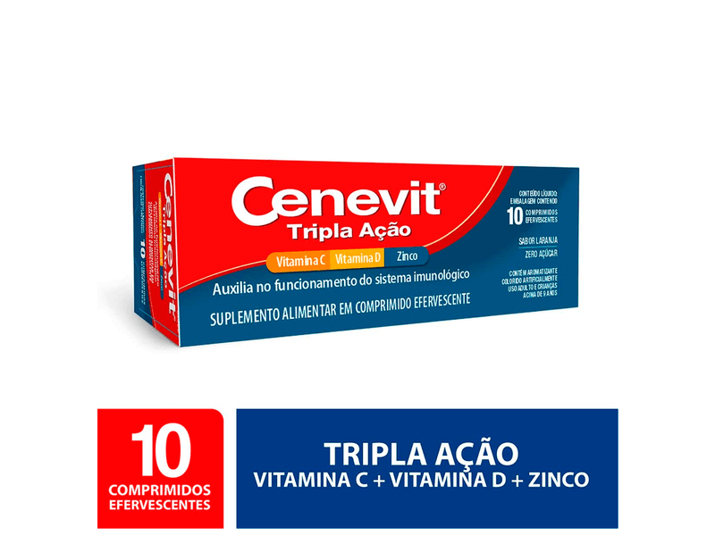 Suplemento-Alimentar-Cenevit-Tripla-Acao-Sabor-Laranja-10-Comprimidos-Efervescentes