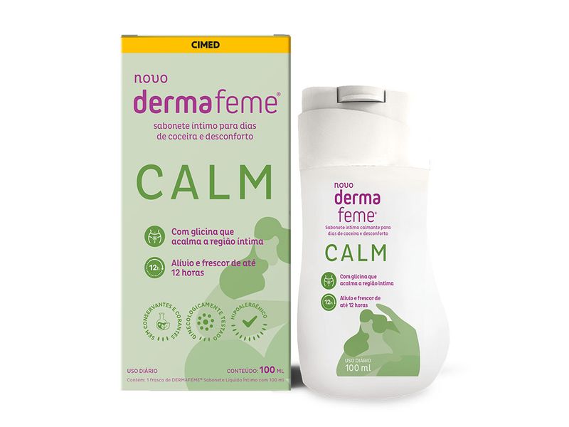 Sabonete-Liquido-Intimo-Dermafeme-Calm-100ml