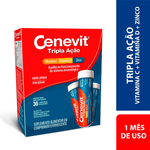 Suplemento-Alimentar-Cenevit-Tripla-Acao-Sabor-Laranja-30-Comprimidos-Efervescentes