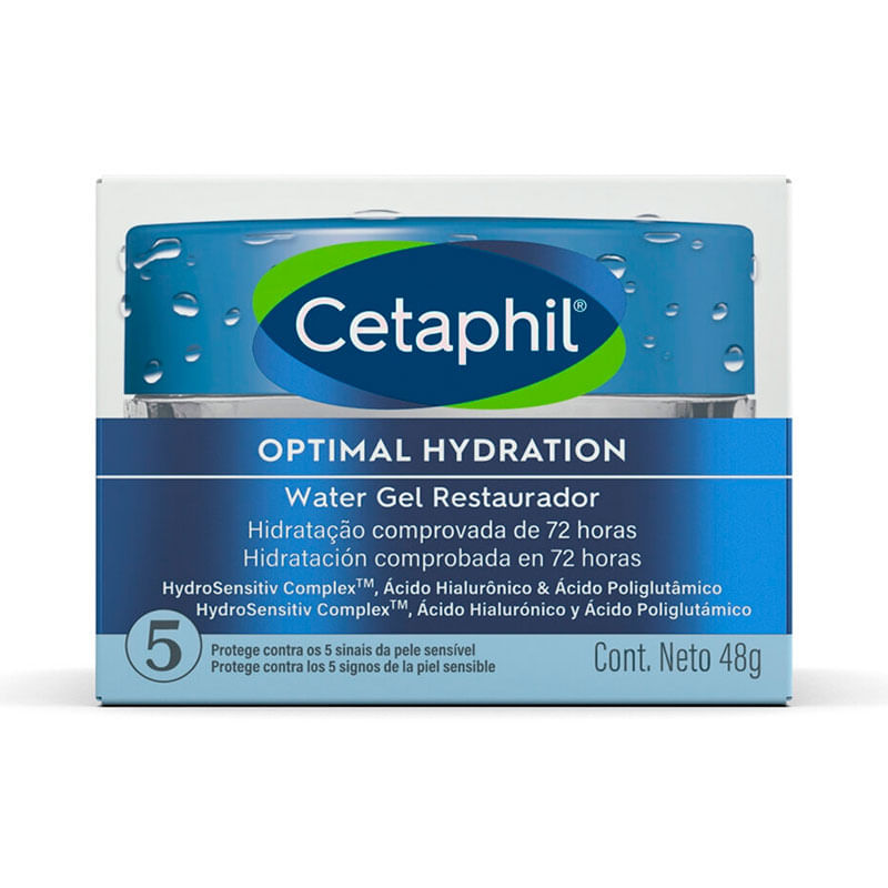 Hidratante Facial Cetaphil Water Gel Restaurador 48g