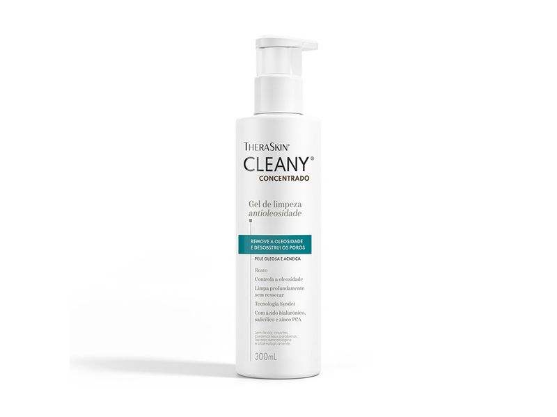 Gel-de-Limpeza-Facial-Antioleosidade-TheraSkin-Cleany-Concentrado-300ml