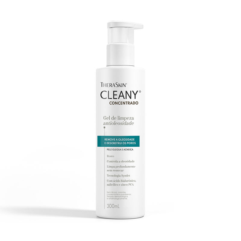 Gel de Limpeza Facial Antioleosidade TheraSkin Cleany Concentrado
