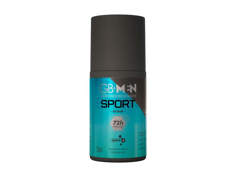 Desodorante-Roll-On-Antiperspirante-GB-Men-Sport-Acqua-50ml