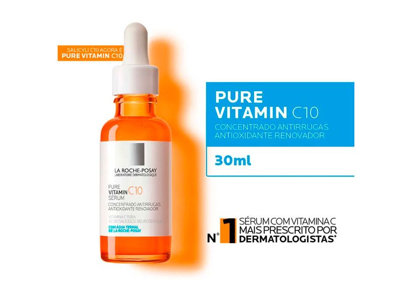 Serum-Facial-Concentrado-La-Roche-Posay-Pure-Vitamin-C10-Antirrugas-30ml