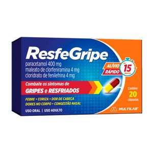 Resfegripe 20 Cápsulas