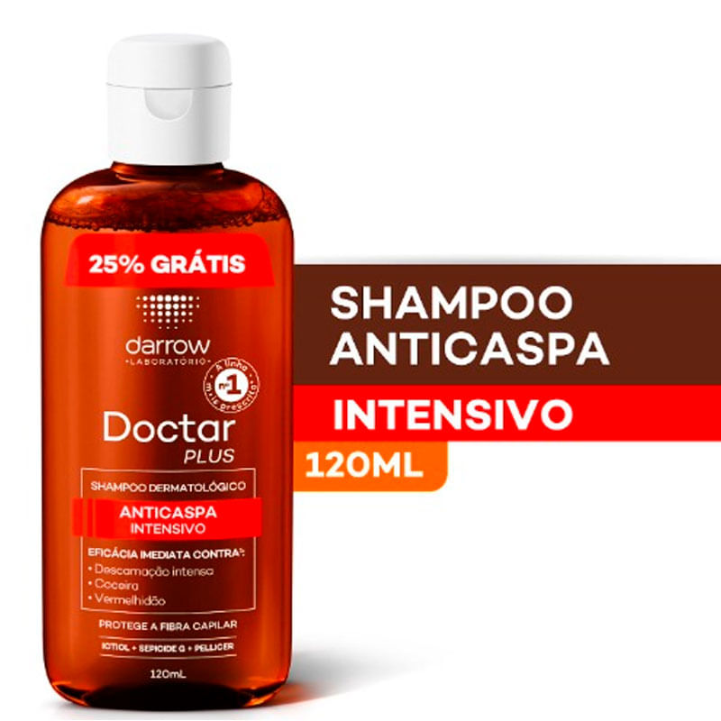 Encontraproduto.com.br - Shampoo Anticaspa Darrow Doctar Plus Intensivo 120ml