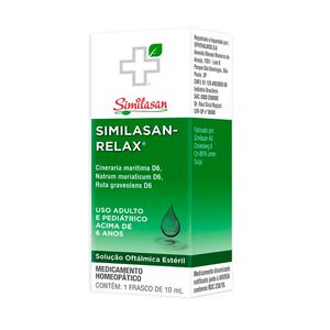 Solução Oftálmica Estéril Similasan Relax 10ml