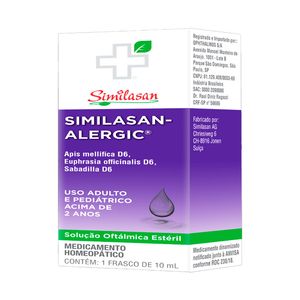 Similasan Alergic Solução Oftálmica Estéril 10ml