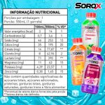 Suplemento Alimentar de Eletrólitos SoroX Sabor Limão 550ml
