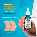Serum-Facial-Booster-Garnier-SkinActive-Uniform---Matte-Antiacne-15ml
