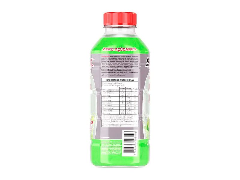 Suplemento Alimentar de Eletrólitos SoroX Sabor Limão 550ml