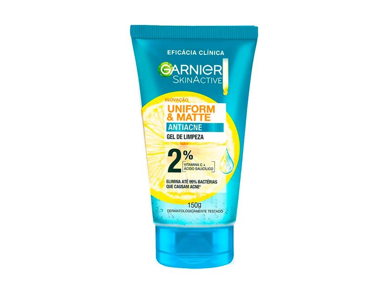 Gel-de-Limpeza-Facial-Antiacne-Garnier-SkinActive-Uniform---Matte-150g