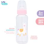 Mamadeira-Lolly-Zoo-Rosa-250ml
