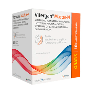 Suplemento Alimentar Vitergan Master-N 70 Comprimidos