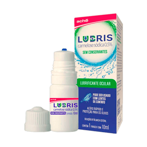Lubris 0,5% Solução Oftálmica Estéril 10ml