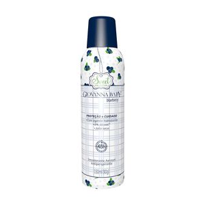 Desodorante Antitranspirante Aerossol Giovanna Baby Blueberry 150ml