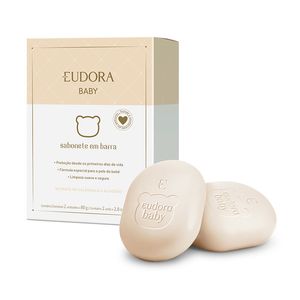 Sabonete em Barra Eudora Baby 2 Unidades 80g Cada