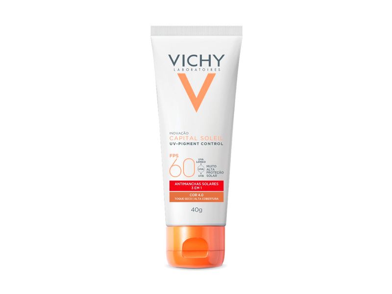 Protetor-Solar-Facial-Vichy-Capital-Soleil-UV-Pigment-Control-FPS60-Cor-4.0-40g