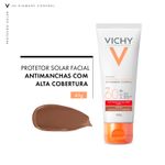 Protetor Solar Facial Vichy Capital Soleil UV-Pigment Control FPS60 Cor 5.0 40g