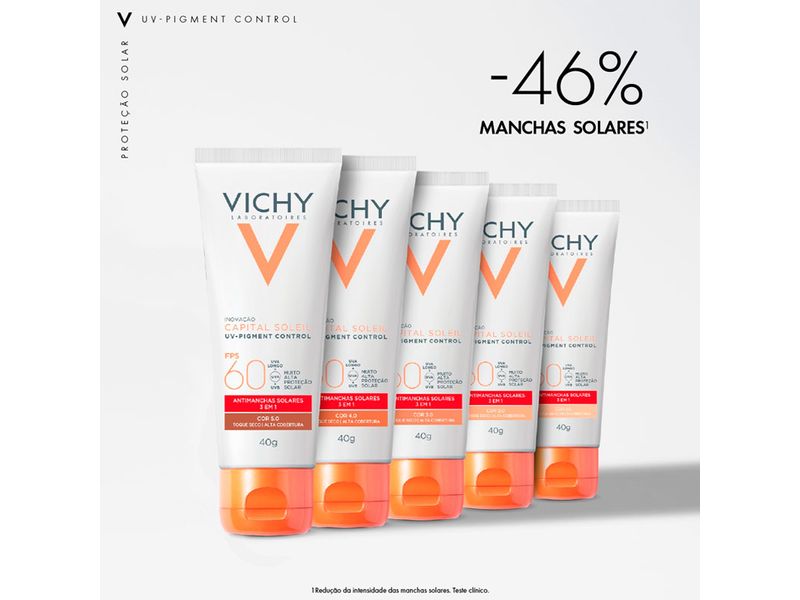 Protetor-Solar-Facial-Vichy-Capital-Soleil-UV-Pigment-Control-FPS60-Cor-2.0-40g