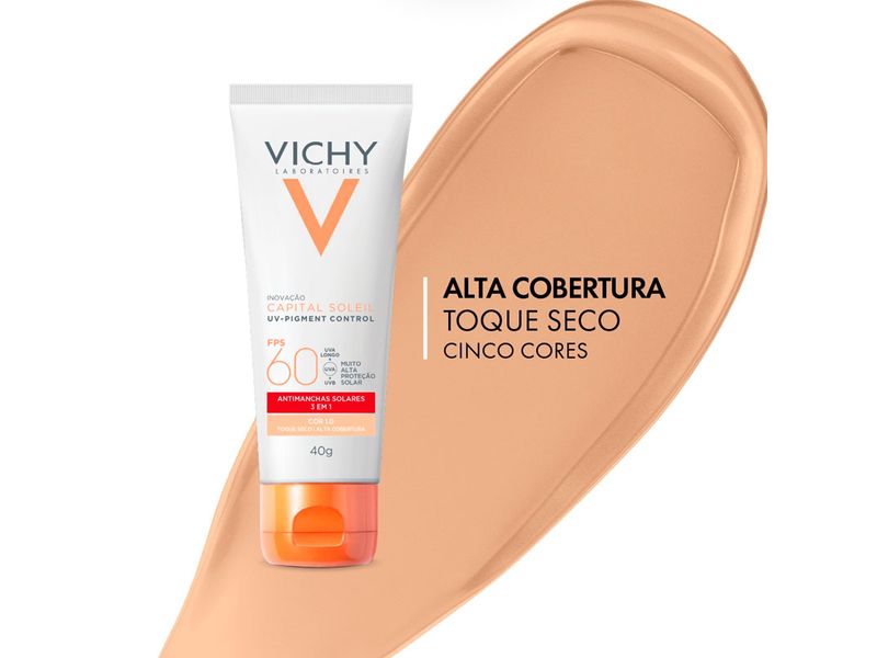 Protetor-Solar-Facial-Vichy-Capital-Soleil-UV-Pigment-Control-FPS60-Cor-1.0-40g