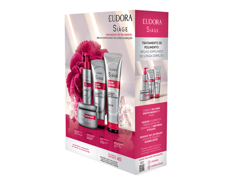 Kit-Shampoo-Eudora-Siage-Glow-Expert-250ml---Condicionador-Eudora-Siage-Glow-Expert-125ml