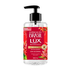 Sabonete Líquido para Mãos Lux Botanicals Essências do Brasil Bromélia 300ml